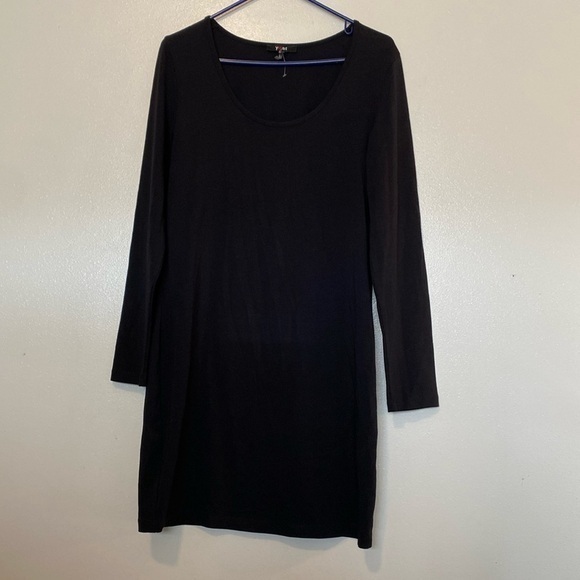Yest Long Sleeve U Shape Neckline Cozy Comfy Dress Xl